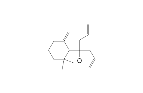 Cyclohexanemethanol, 2,2-dimethyl-6-methylene-.alpha.,.alpha.-di-2-propenyl-, (.+-.)-