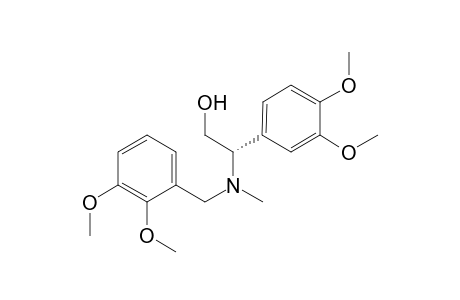 (2S)-(+)-2-(2',3'-Dimethoxybenzyl)-N-methylamino-2-(3',4'-dimethoxyphenyl)ethanol