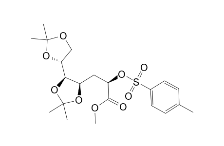 METHYL-3-DEOXY-4,5:6,7-DI-O-ISOPROPYLIDENE-2-O-PARA-TOLUEN-SULFONYL-D-GLUCO-HEPTONATE