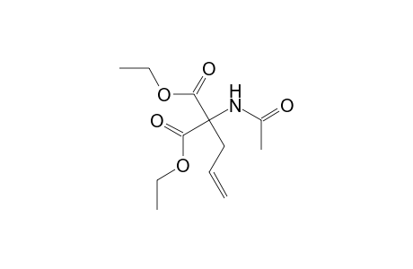 Diethyl 2-(acetylamino)-2-allylmalonate
