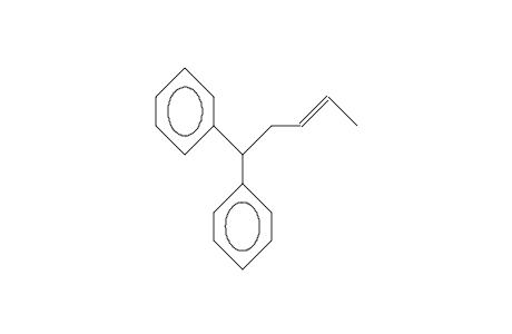 5,5-Diphenyl-trans-2-pentene
