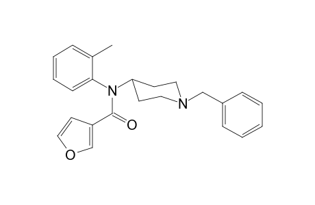N-(1-Benzylpiperidin-4-yl)-N-(2-methylphenyl)furan-3-carboxamide