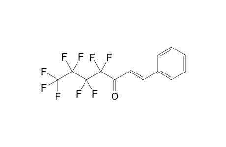 (E)-4,4,5,5,6,6,7,7,7-Nonafluoro-1-phenyl-hept-1-en-3-one