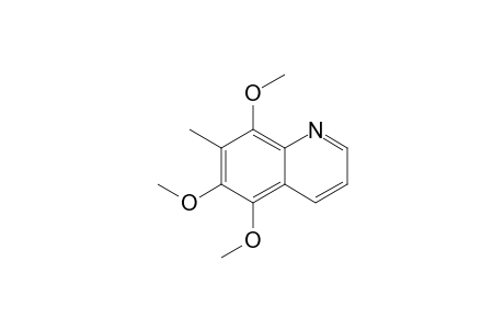 5,6,8-Trimethoxy-7-methylquinoline