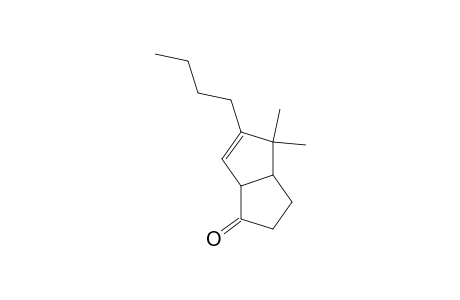 7-Butyl-6,6-dimethylbicyclo(3.3.0)oct-7-en-2-one