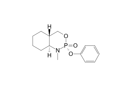 (2S,4aS,8aS)-trans-1-methyl-2-phenoxy-4a,5,6,7,8,8a-hexahydro-4H-benzo[d][1,3,2]oxazaphosphinine 2-oxide