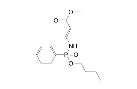 (E)-P-n-Butoxy-P-phenyl-N-(methyl acrylate)phosphonamide