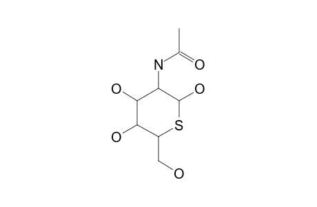 2-Acetamido-2-deoxy-5-thio-D-glucopyranose