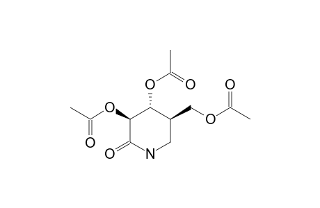 (3S,4R,5R)-3,4-DIACETOXY-5-(ACETOXYMETHYL)-PIPERIDIN-2-ONE