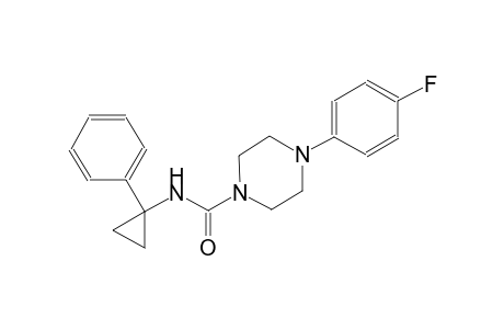 1-piperazinecarboxamide, 4-(4-fluorophenyl)-N-(1-phenylcyclopropyl)-