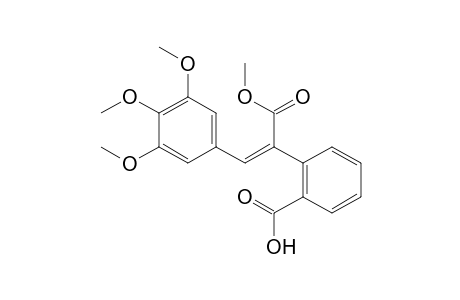 Methyl (Z)-2-O-carboxyphenyl-3-(3,4,5-trimethoxyphenyl)acrylate