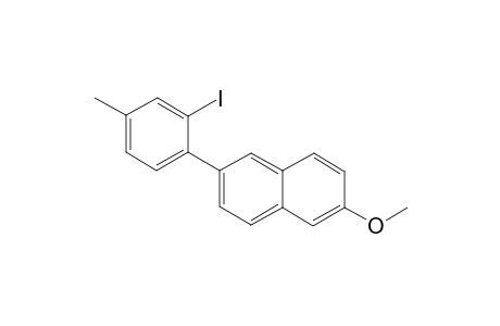 2-(2-Iodo-4-methylphenyl)-6-methoxynaphthalene