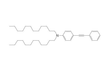 dilauryl-[4-(2-phenylethynyl)phenyl]amine