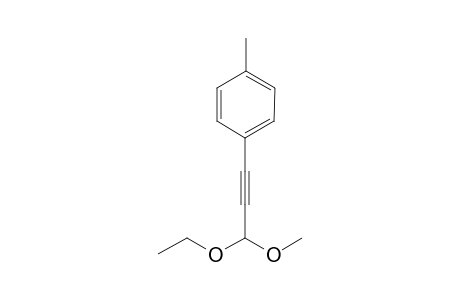 1-(3-Ethoxy-3-methoxyprop-1-yn-1-yl)-4-methylbenzene