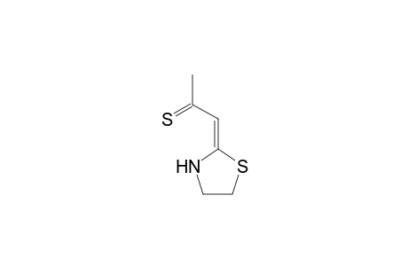 (1E)-1-(1,3-thiazolidin-2-ylidene)propane-2-thione