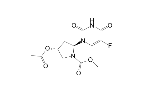 1-[(2S,4R)-4-Acetoxy-N-(methoxycarbonyl)-2-pyrrolidinyl]-5-fluorouracil