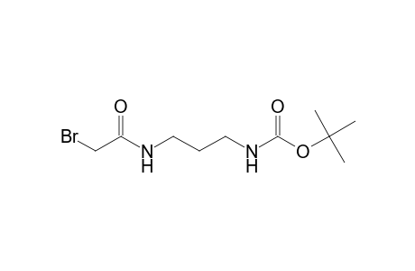 2-Bromo-N-[3-(t-butoxycarbonyl)aminopropyl]acetamide