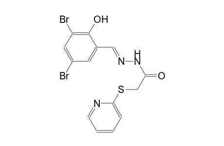 N'-[(E)-(3,5-dibromo-2-hydroxyphenyl)methylidene]-2-(2-pyridinylsulfanyl)acetohydrazide