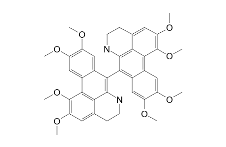 BIS-DEHYDRONORGLAUCINE;7,7'-BIS-NORDEHYDROGLAUCINE