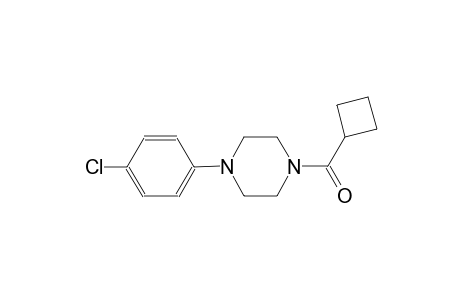 1-(4-chlorophenyl)-4-(cyclobutylcarbonyl)piperazine