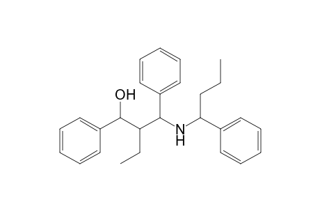 3-(1-Phenylbutyl)amino-1,3-diphenyl-2-ethylpropan-1-ol