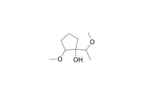 2-methoxy-1-(1-methoxyethyl)cyclopentanol