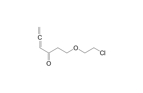 1-(2-chloroethoxy)hexa-4,5-dien-3-one