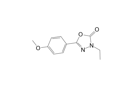 3-Ethyl-5-(4-methoxyphenyl)-1,3,4-oxadiazol-2(3H)-one