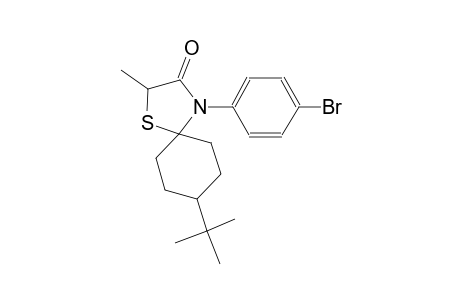 4-(4-Bromo-phenyl)-8-tert-butyl-2-methyl-1-thia-4-aza-spiro[4.5]decan-3-one