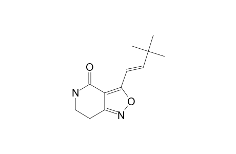 3-(3,3-Dimethyl-1-butenyl)-4,5,6,7-tetrahydroisoxazolo[4,3-c]pyridin-4-one