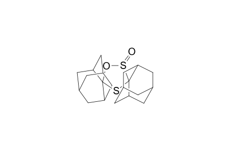 Dispiro[adamantane-2,3'-[1,2,4]oxadithiolane-5',2"-adamantane] 2'-oxide
