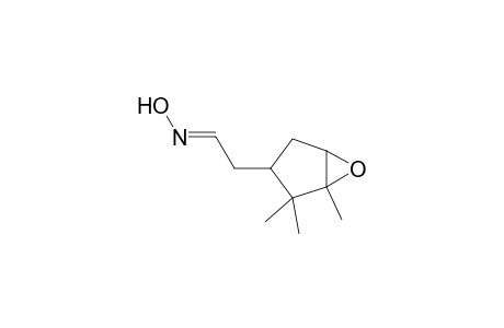 1,1,2-Trimethyl-2,3-epoxycyclopentane-5-ethanone oxime