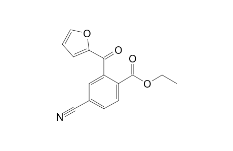 4-Cyano-2-(furan-2-carbonyl)benzoic Acid Ethyl Ester