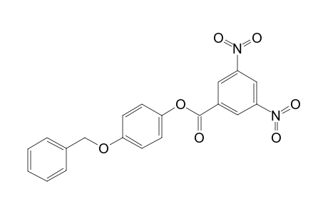 4-(Benzyloxy)phenyl 3,5-dinitrobenzoate