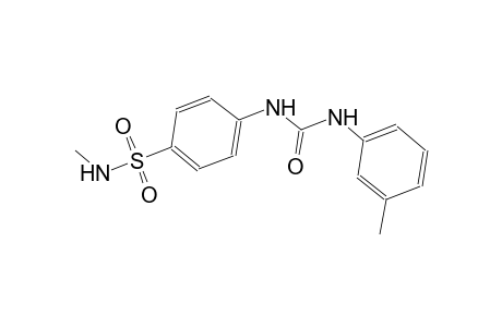 N-methyl-4-[(3-toluidinocarbonyl)amino]benzenesulfonamide