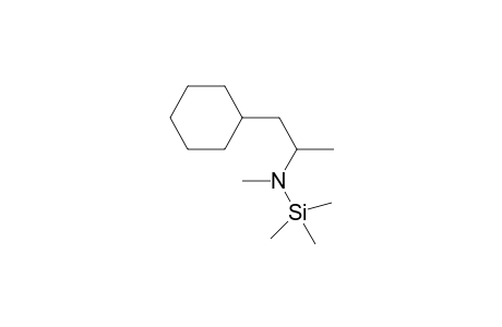 Propylhexedrine - derivatized with msTFA