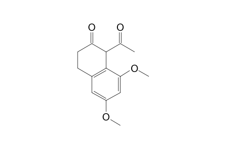 1-Acetyl-6,8-dimethoxy-3,4-dihydro-2(2H)-naphthalenone