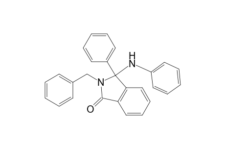 2-Benzyl-3-phenylamino-3-phenylisoindolinone