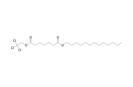 Pimelic acid, 2,2,2-trichloroethyl tridecyl ester