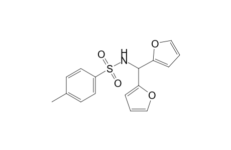 N-[bis(2-furanyl)methyl]-4-methylbenzenesulfonamide