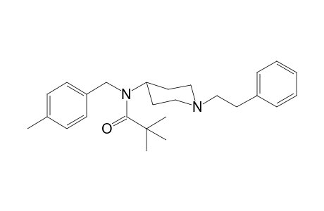 N-(4-Methylbenzyl)-N-(1-(2-phenylethyl)-4-piperidyl)trimethylacetamide