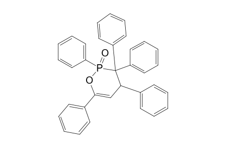 2H-1,2-Oxaphosphorin, 3,4-dihydro-2,3,3,4,6-pentaphenyl-, 2-oxide, cis-