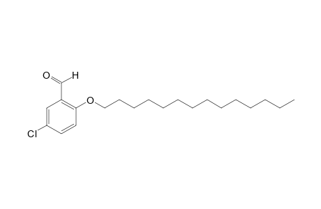 Benzaldehyde, 5-chloro-2-tetradecyloxy