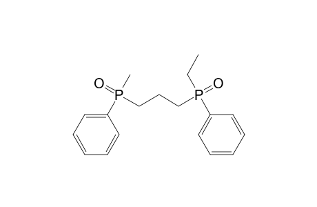 Phosphine oxide, ethyl[3-(methylphenylphosphinyl)propyl]phenyl-, (R*,S*)-