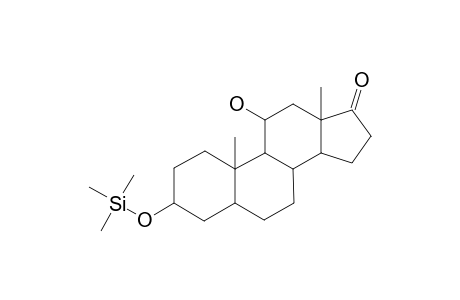 5.alpha.-Androstan-17-one, 11.beta.-hydroxy-3.alpha.-(trimethylsiloxy)-