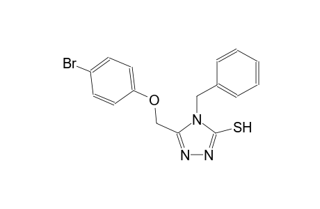 4-benzyl-5-[(4-bromophenoxy)methyl]-4H-1,2,4-triazole-3-thiol