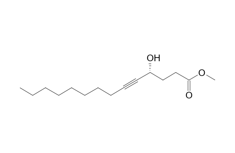 (4R)-4-hydroxy-5-tetradecynoic acid methyl ester