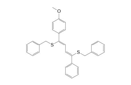 (Z,Z)-1,4-Di(benzylthio)-1-(p-methoxyphenyl)-4-phenyl-1,3-butadiene