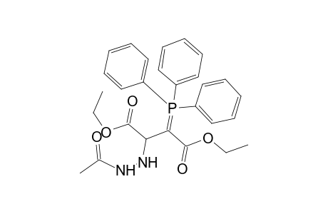 Diethyl 2-(1-acetylhydrazino)-3-(1,1,1-triphenyl-lamda5-phosphanylidene) succinate