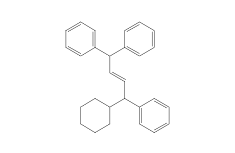 (E)-1-Cyclohexyl-1,4,4-triphenyl-2-butene